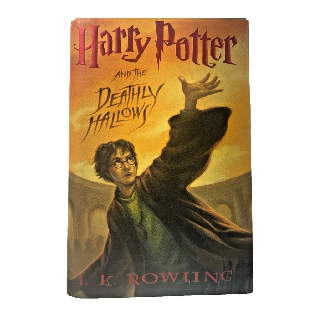 Harry Potter and the Deathly Hallows by J K Rowling 2007 First Edition Hardback
